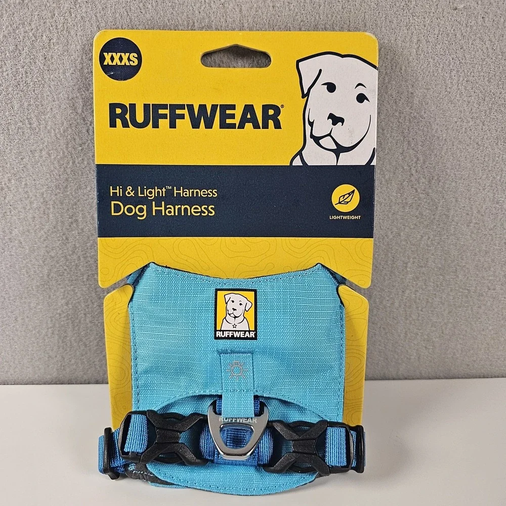 Ruffwear Hi & Light Dog Harness XXXS Blue Atoll 9-13
